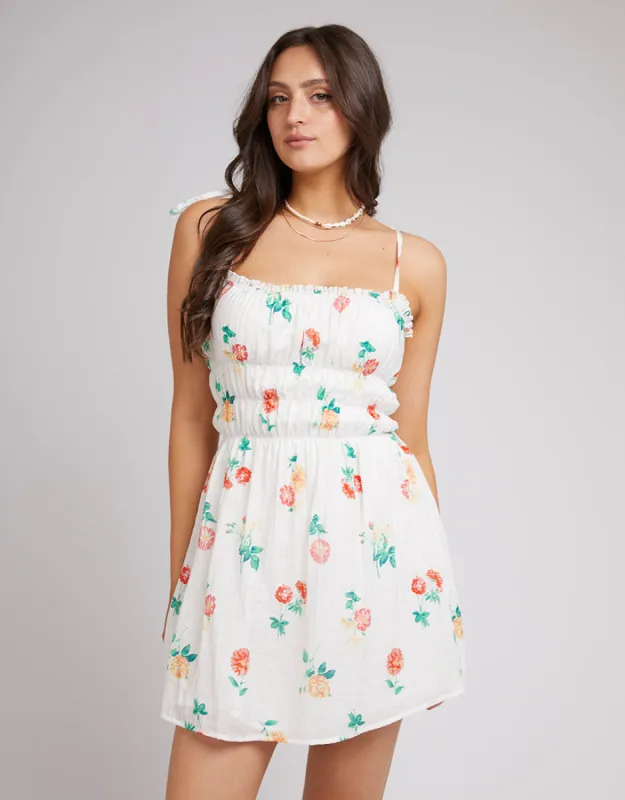 Santorini Print Mini Dress sold by All About Eve