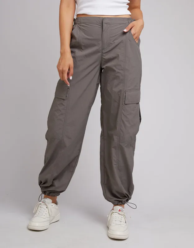 Elliot Parachute Pant Grey sold by All About Eve