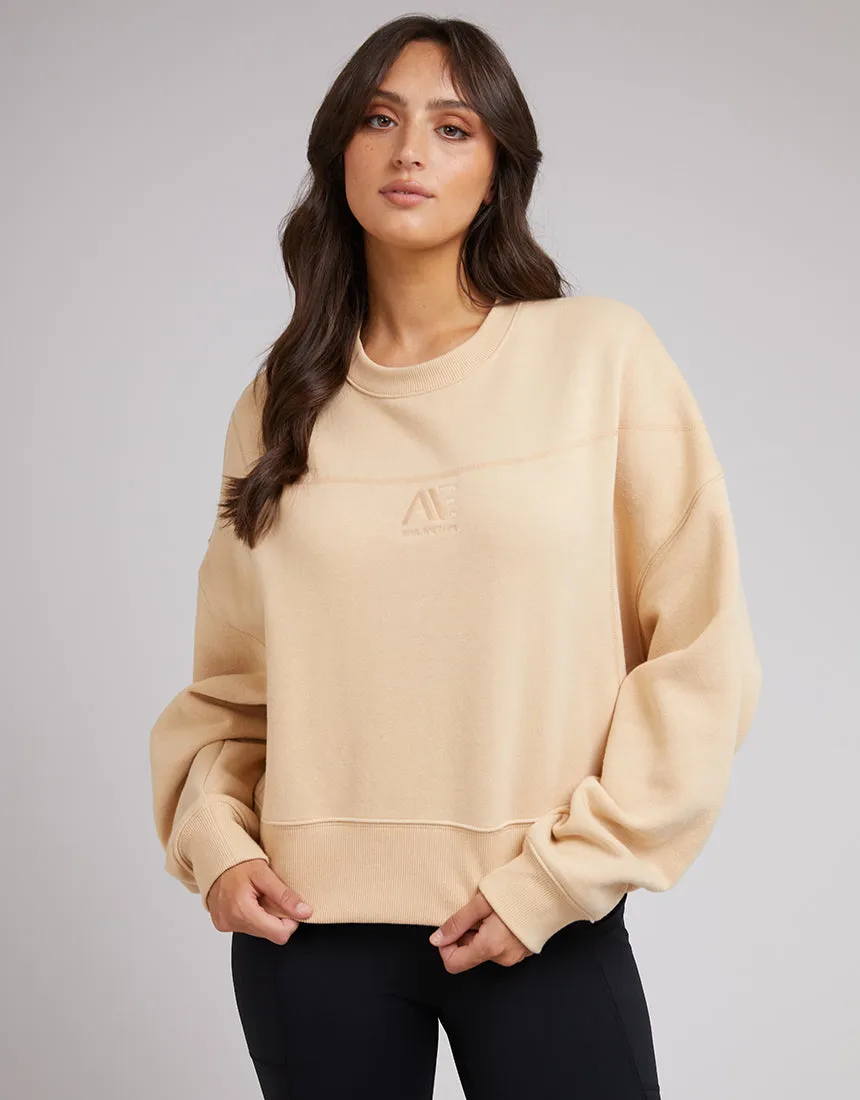 Active Tonal Sweater Oatmeal sold by All About Eve