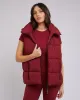 Remi Luxe Puffer Vest Port sold by All About Eve