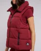 Remi Luxe Puffer Vest Port sold by All About Eve