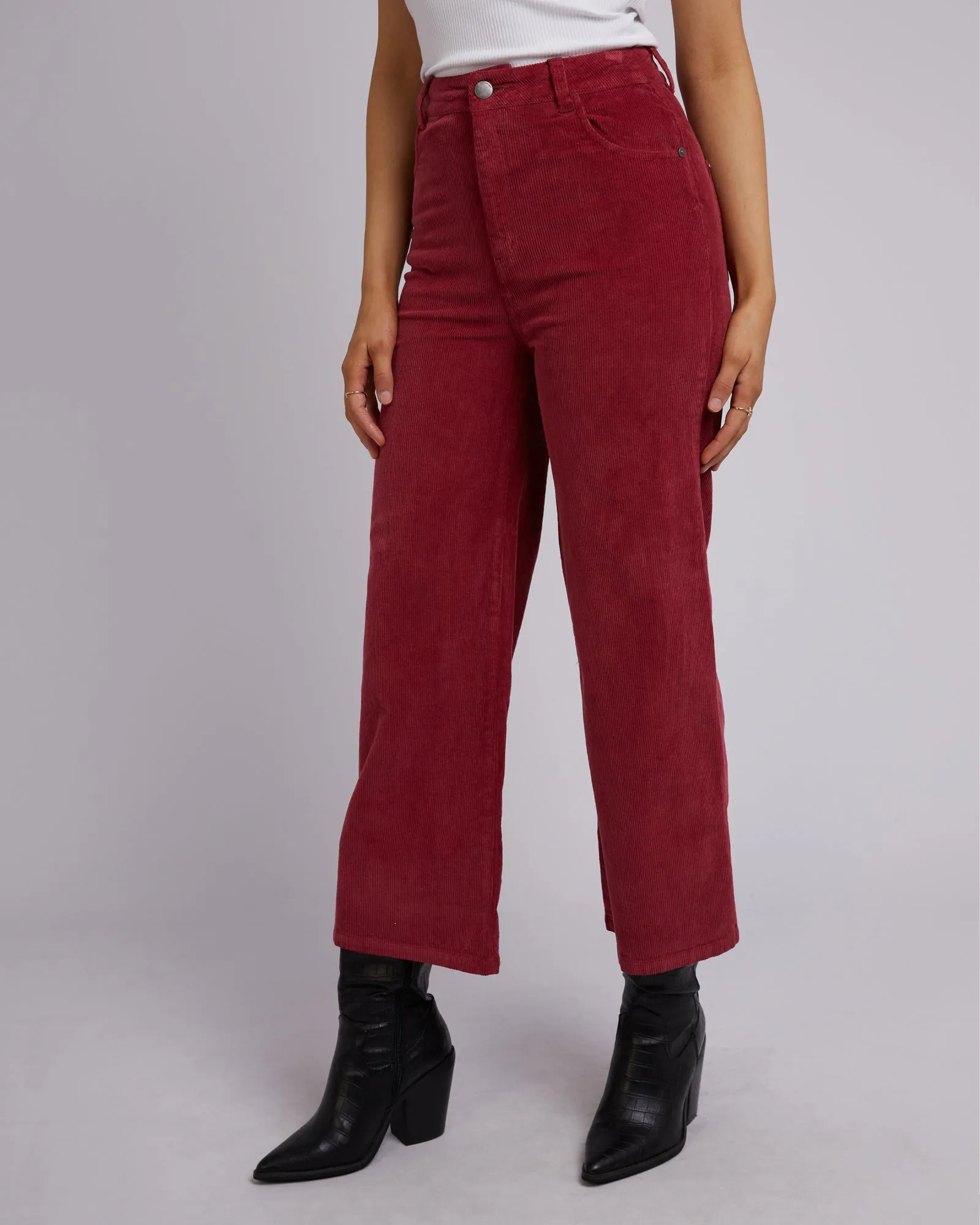 Camilla Cord Pant Port sold by All About Eve product image thumbnail 4