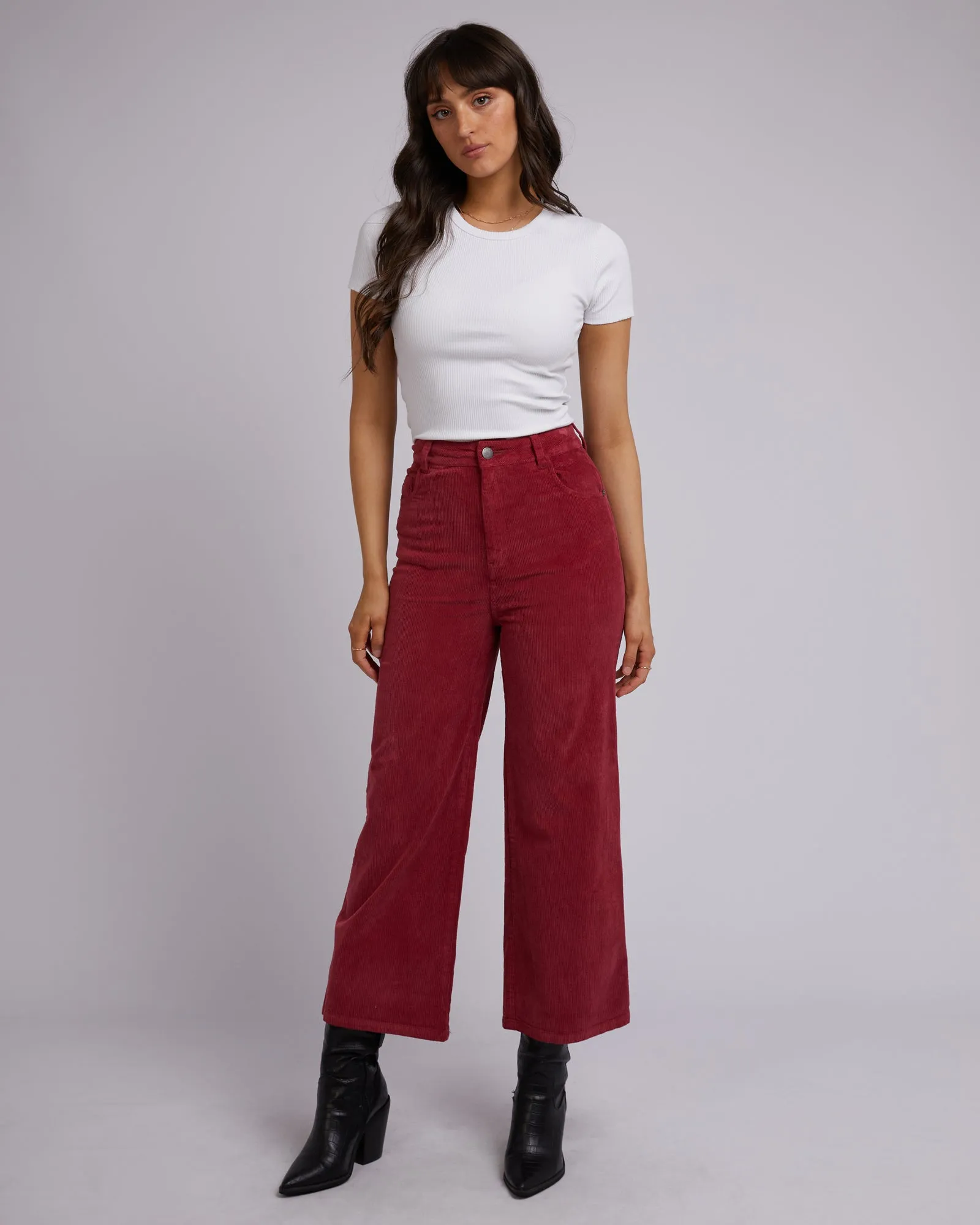 Camilla Cord Pant Port sold by All About Eve product image thumbnail 2