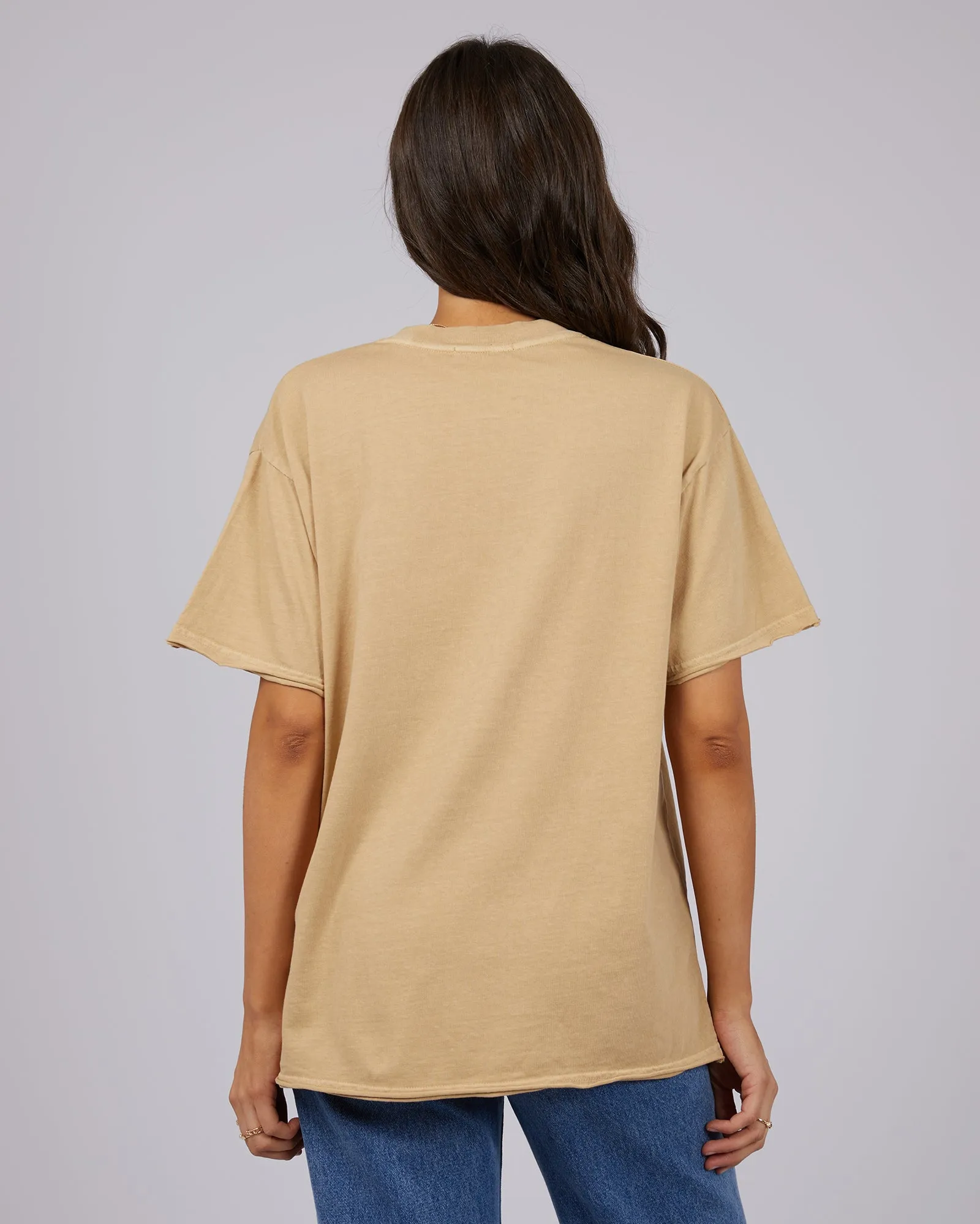 Seeking Oversized Tee Oatmeal sold by All About Eve product image thumbnail 3