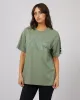 Base Active Tee Khaki sold by All About Eve