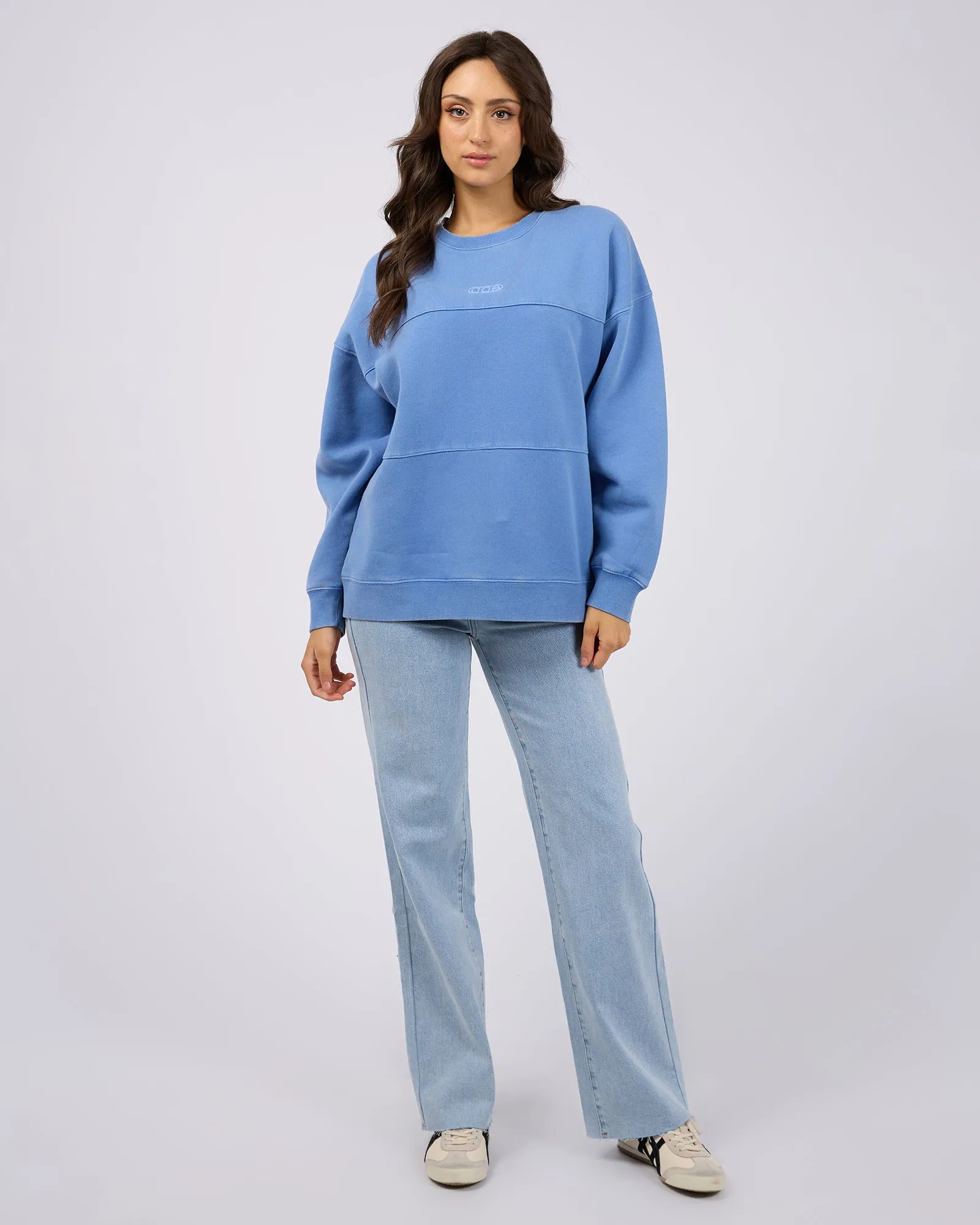 Piper Washed Crew Blue sold by All About Eve product image thumbnail 2