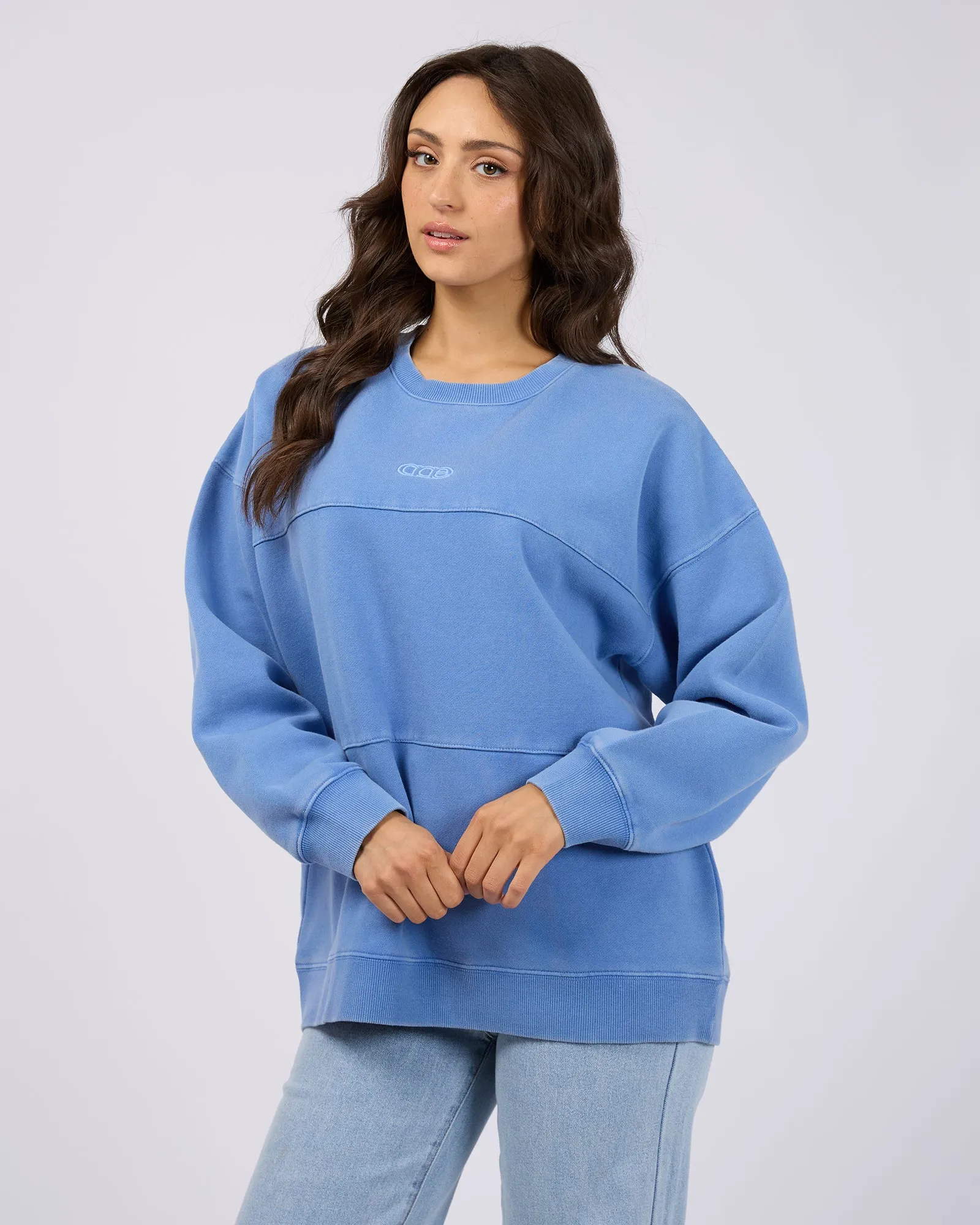 Piper Washed Crew Blue sold by All About Eve product image thumbnail 4