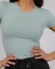 Eve Staple Top Sage sold by All About Eve