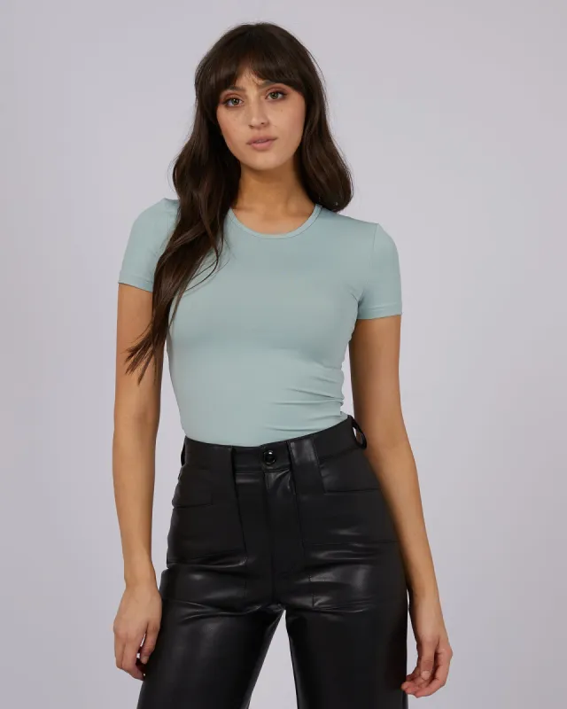 Eve Staple Top Sage sold by All About Eve
