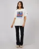 Active Sessions O/S Tee Vintage White sold by All About Eve