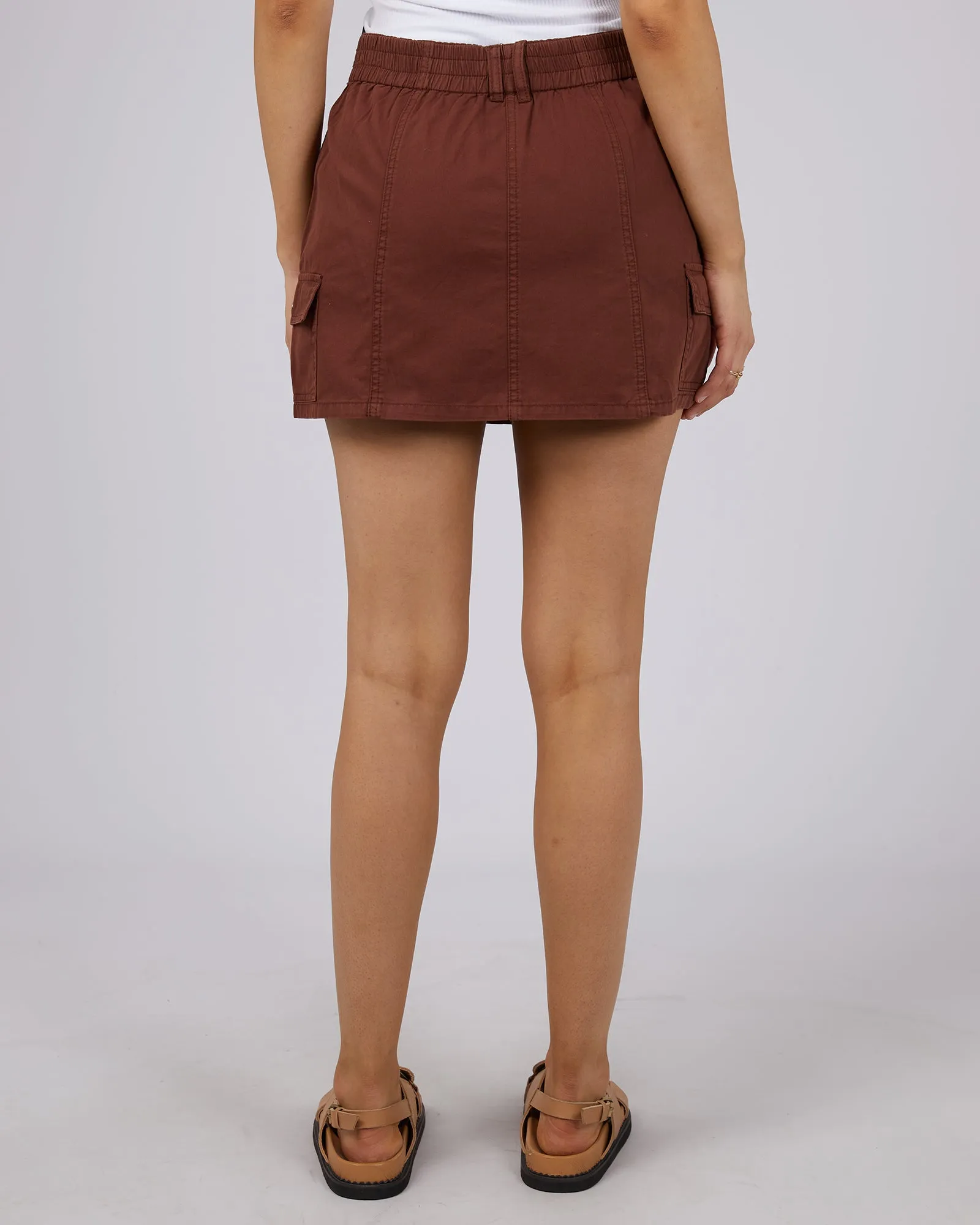 Luca Cargo Skirt Brown sold by All About Eve product image thumbnail 3