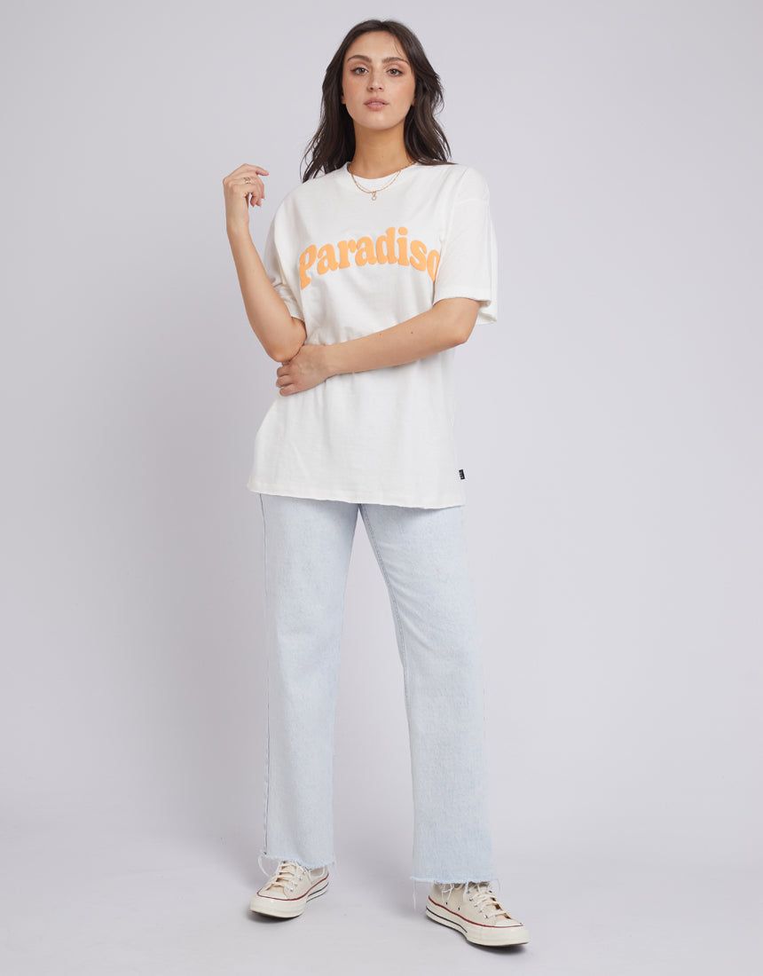 Paradiso Vibes Tee Vintage White sold by All About Eve product image thumbnail 2