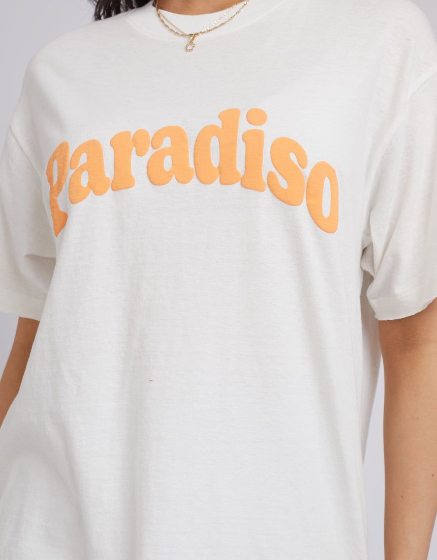 Paradiso Vibes Tee Vintage White sold by All About Eve product image thumbnail 5