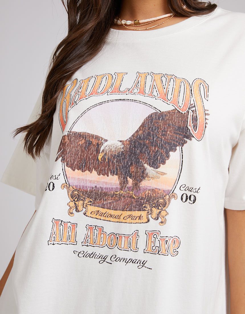 Badlands Tee Vintage White sold by All About Eve product image thumbnail 4