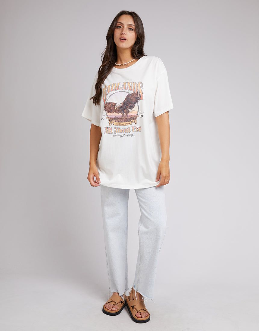 Badlands Tee Vintage White sold by All About Eve product image thumbnail 2