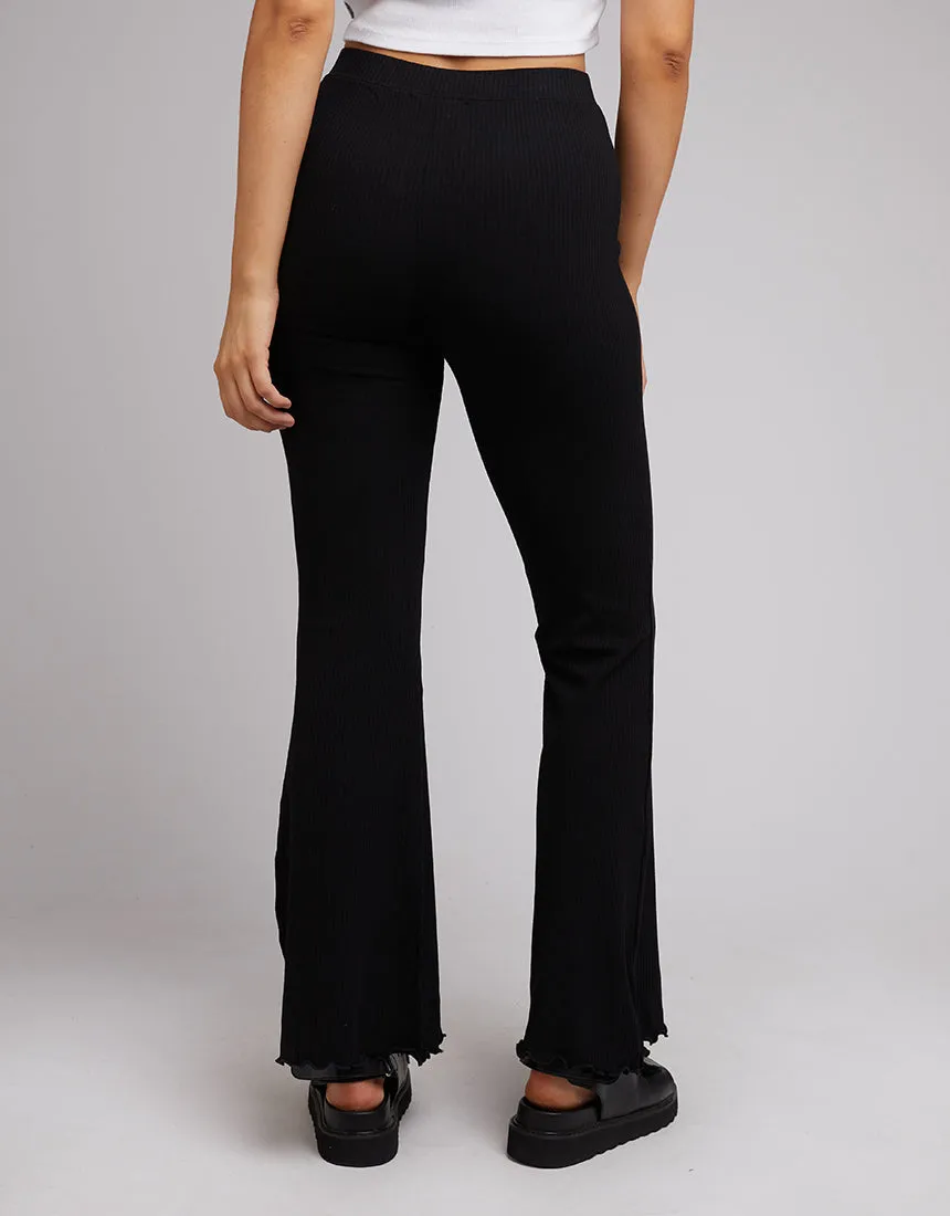 Aae Rib Flare Pants Black sold by All About Eve product image thumbnail 3