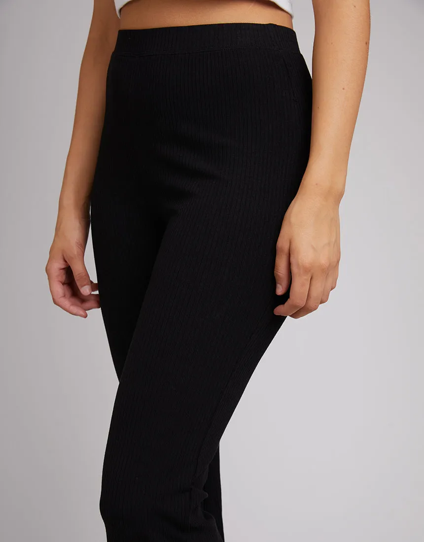 Aae Rib Flare Pants Black sold by All About Eve product image thumbnail 5