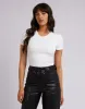 Eve Staple Top White sold by All About Eve