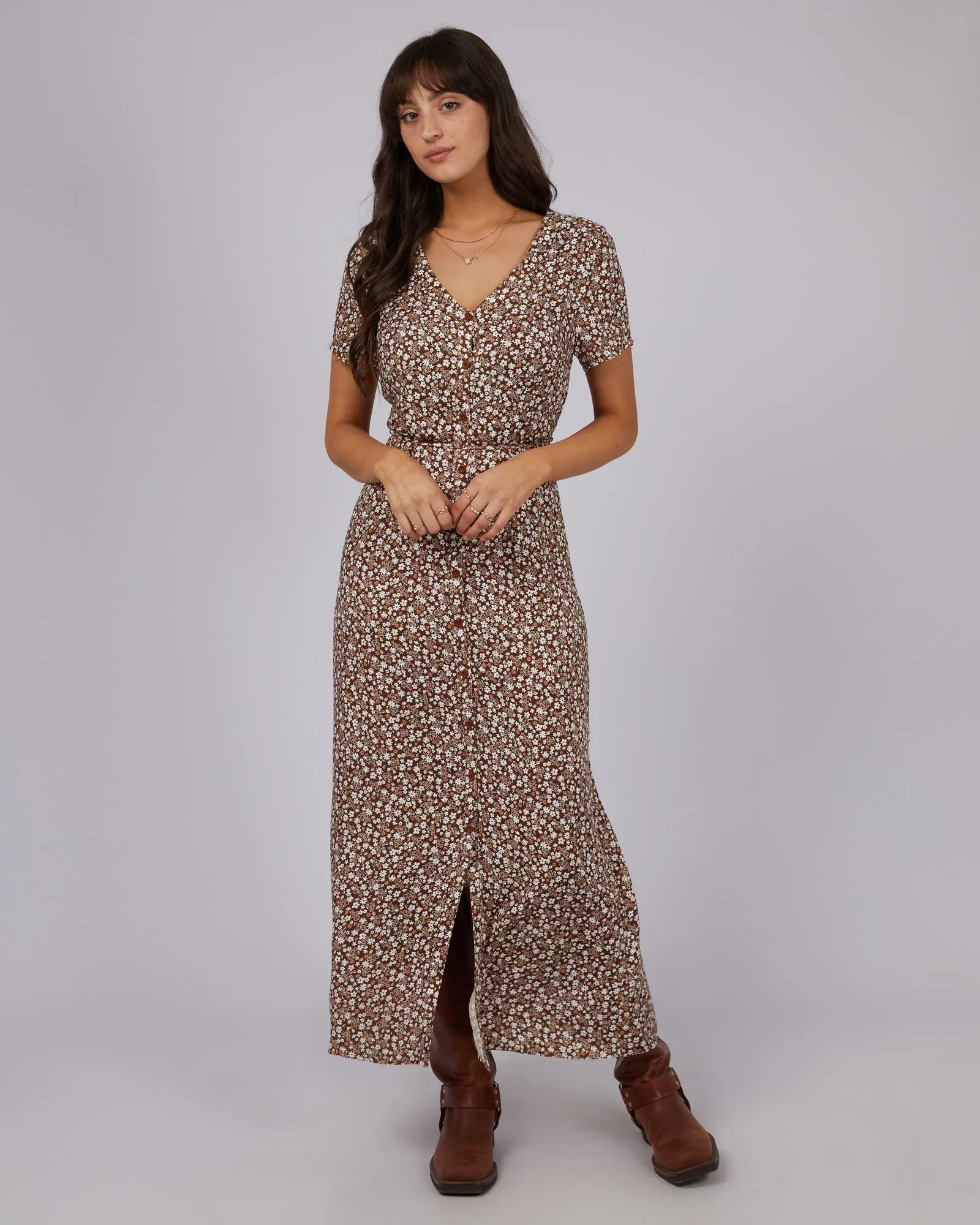 Tallows Floral Midi Dress Print sold by All About Eve product image thumbnail 2