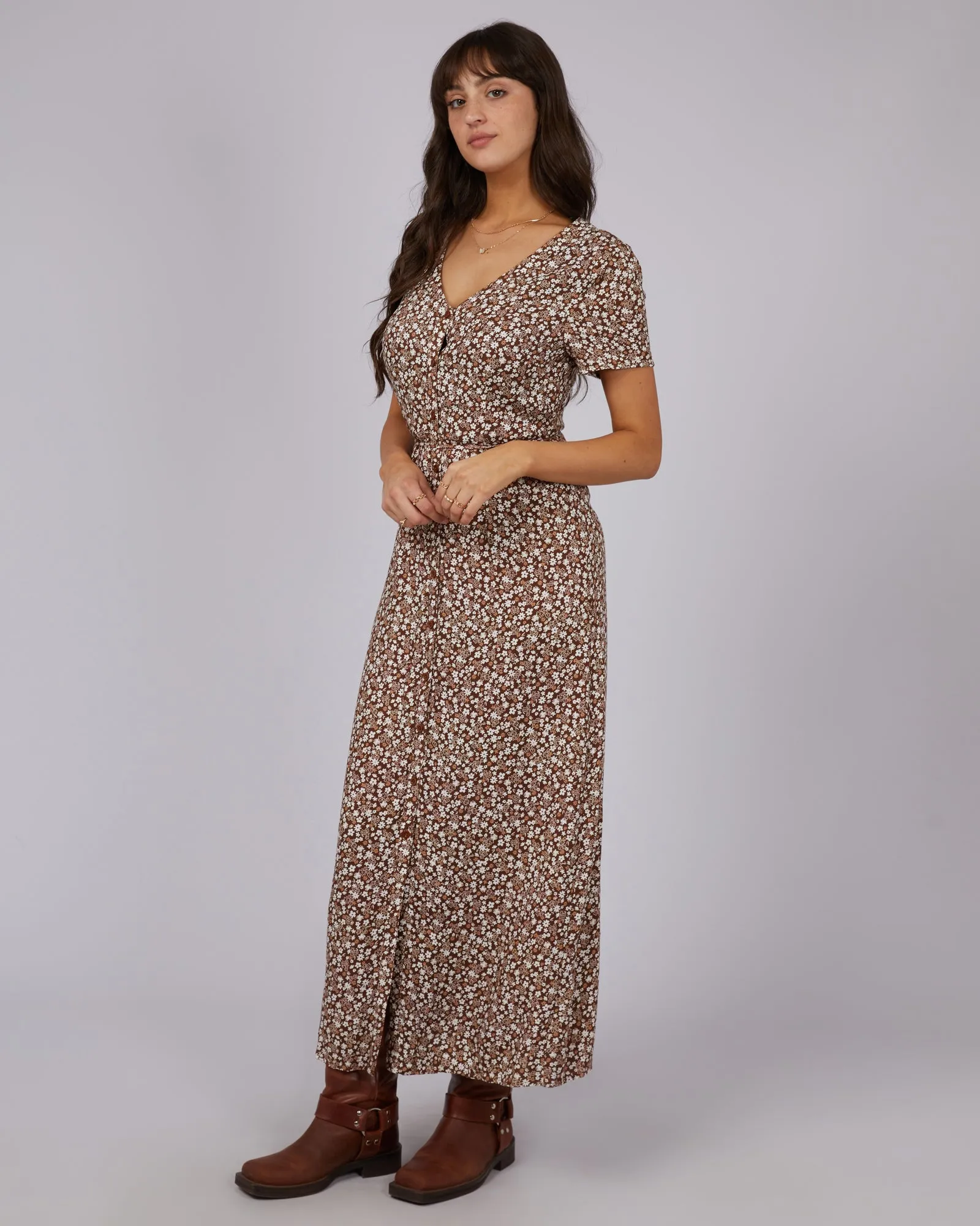 Tallows Floral Midi Dress Print sold by All About Eve product image thumbnail 5