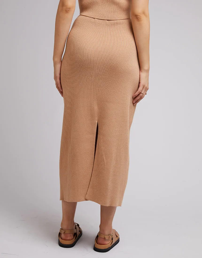 Charlotte Maxi Skirt Tan sold by All About Eve product image thumbnail 3