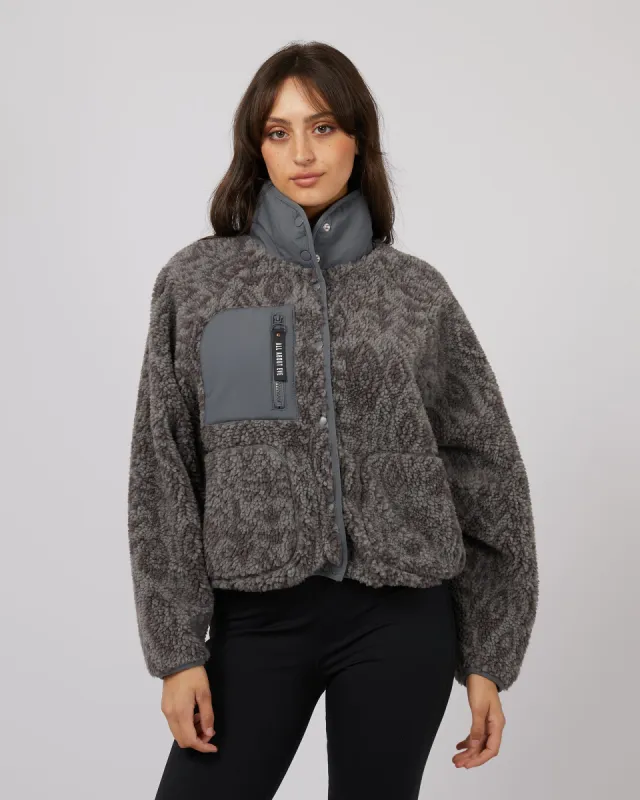Hiker Teddy Jacket Print sold by All About Eve