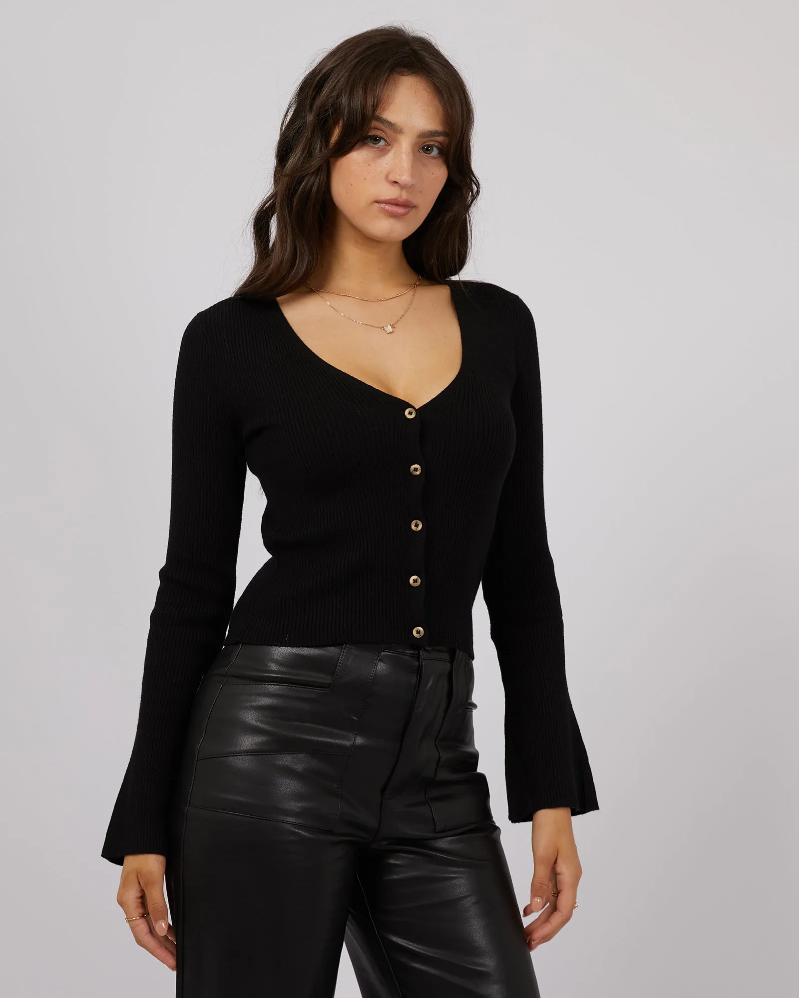 Janis Knit Top Black sold by All About Eve product image thumbnail 4