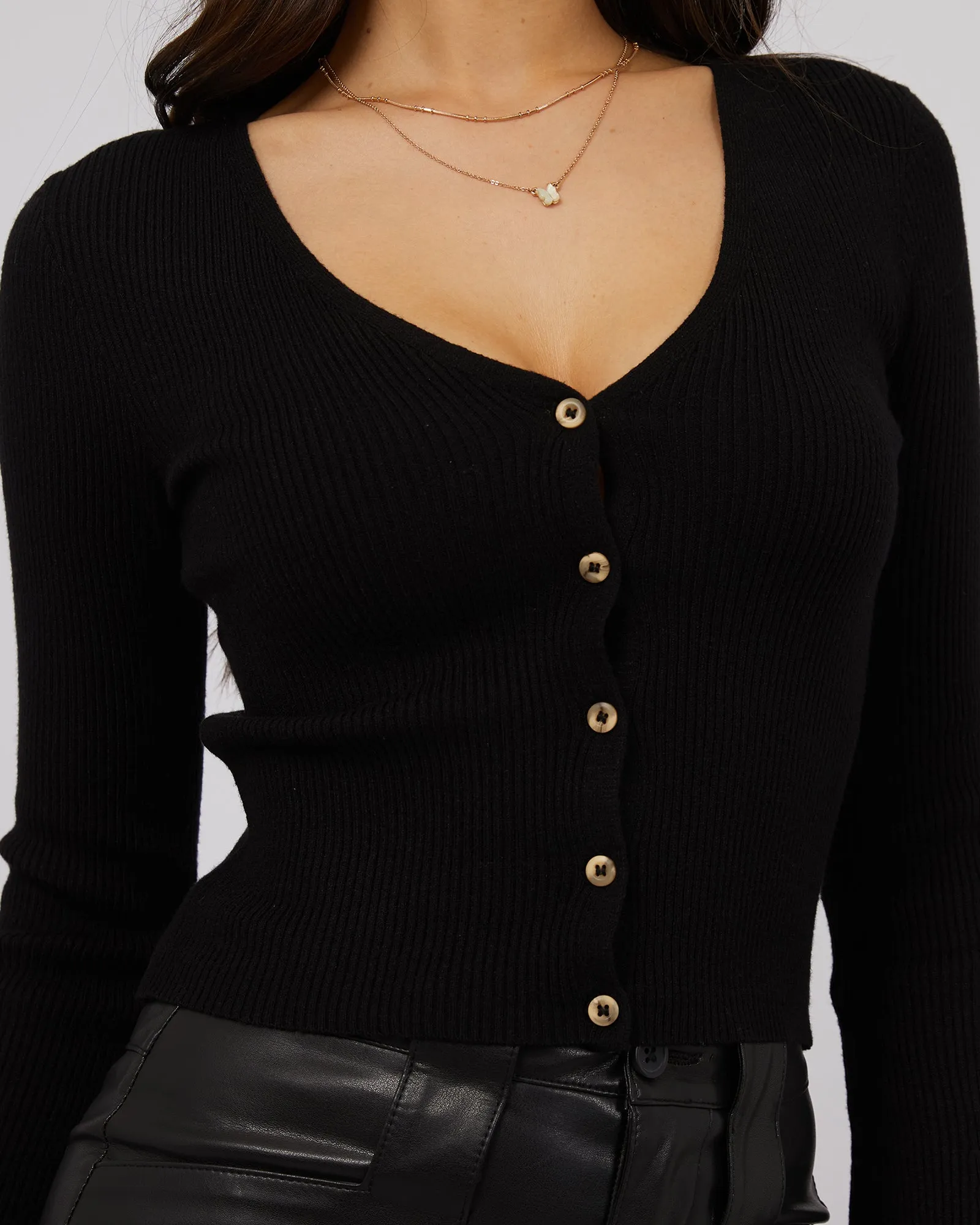 Janis Knit Top Black sold by All About Eve product image thumbnail 5