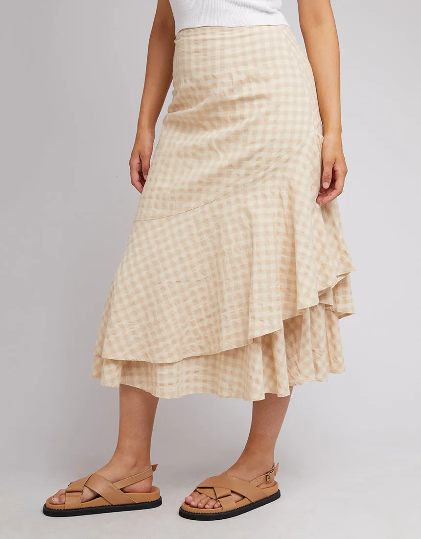 Georgette Maxi Skirt Oatmeal sold by All About Eve product image thumbnail 4