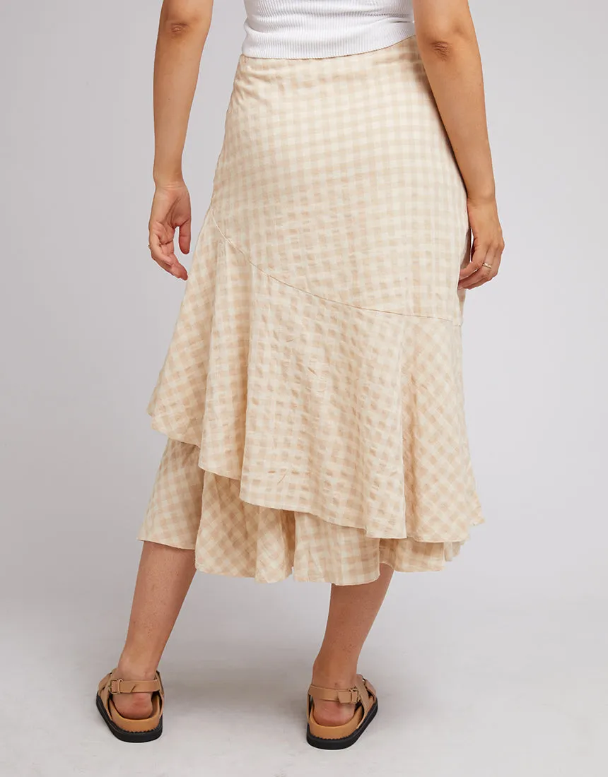 Georgette Maxi Skirt Oatmeal sold by All About Eve product image thumbnail 3