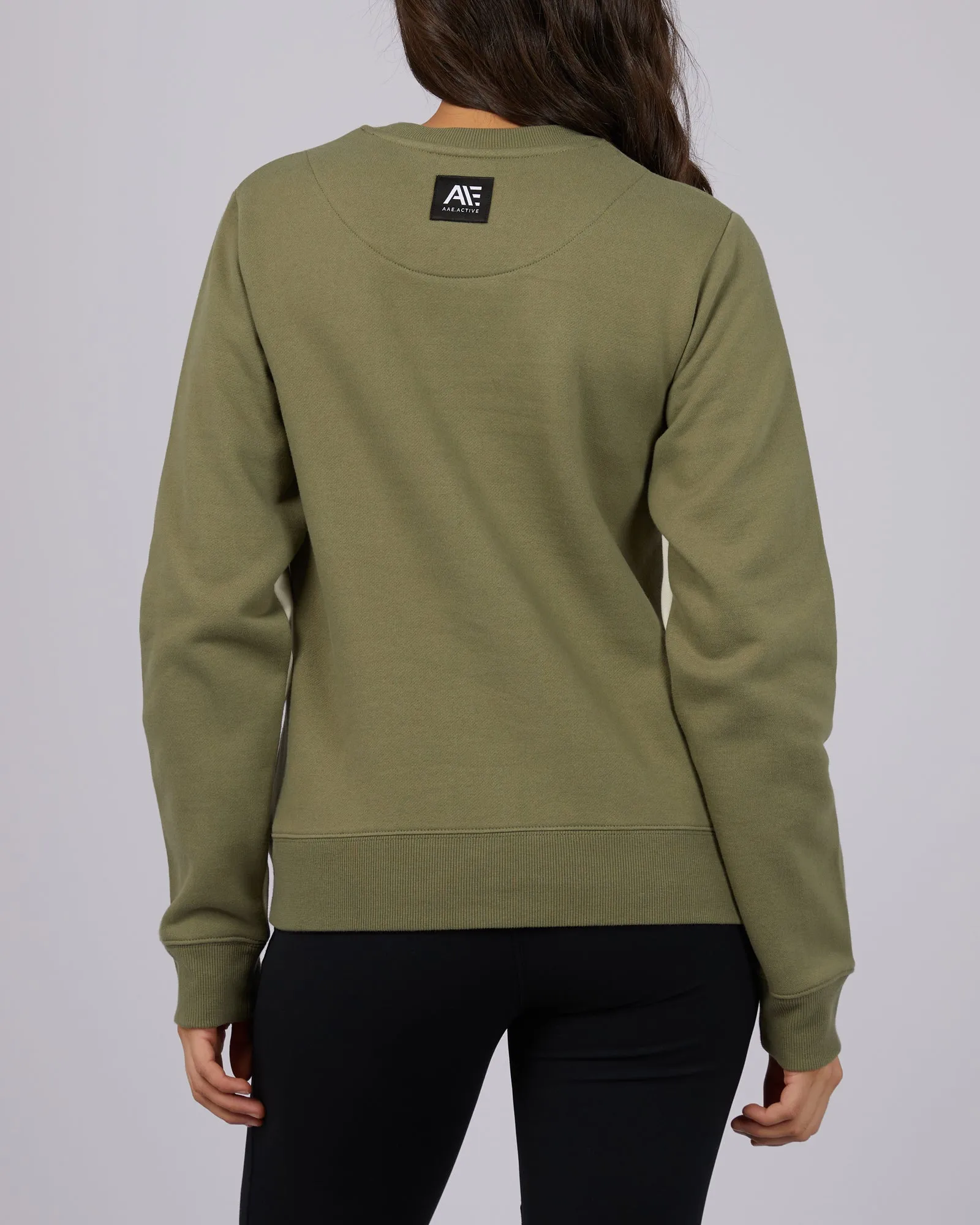 Glacier Fitted Crew Khaki sold by All About Eve product image thumbnail 3