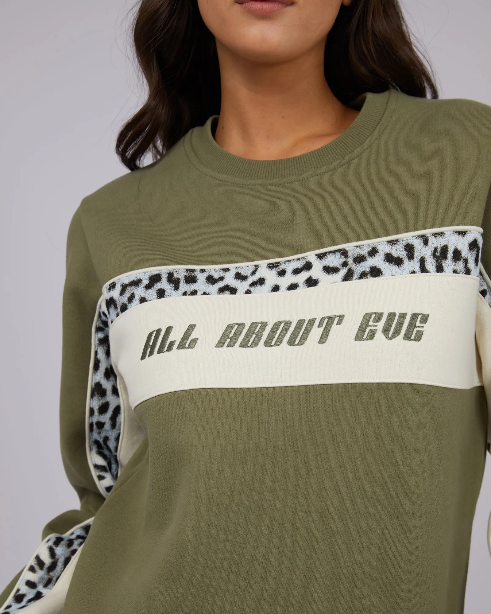 Glacier Fitted Crew Khaki sold by All About Eve product image thumbnail 5