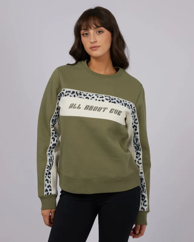 Glacier Fitted Crew Khaki sold by All About Eve