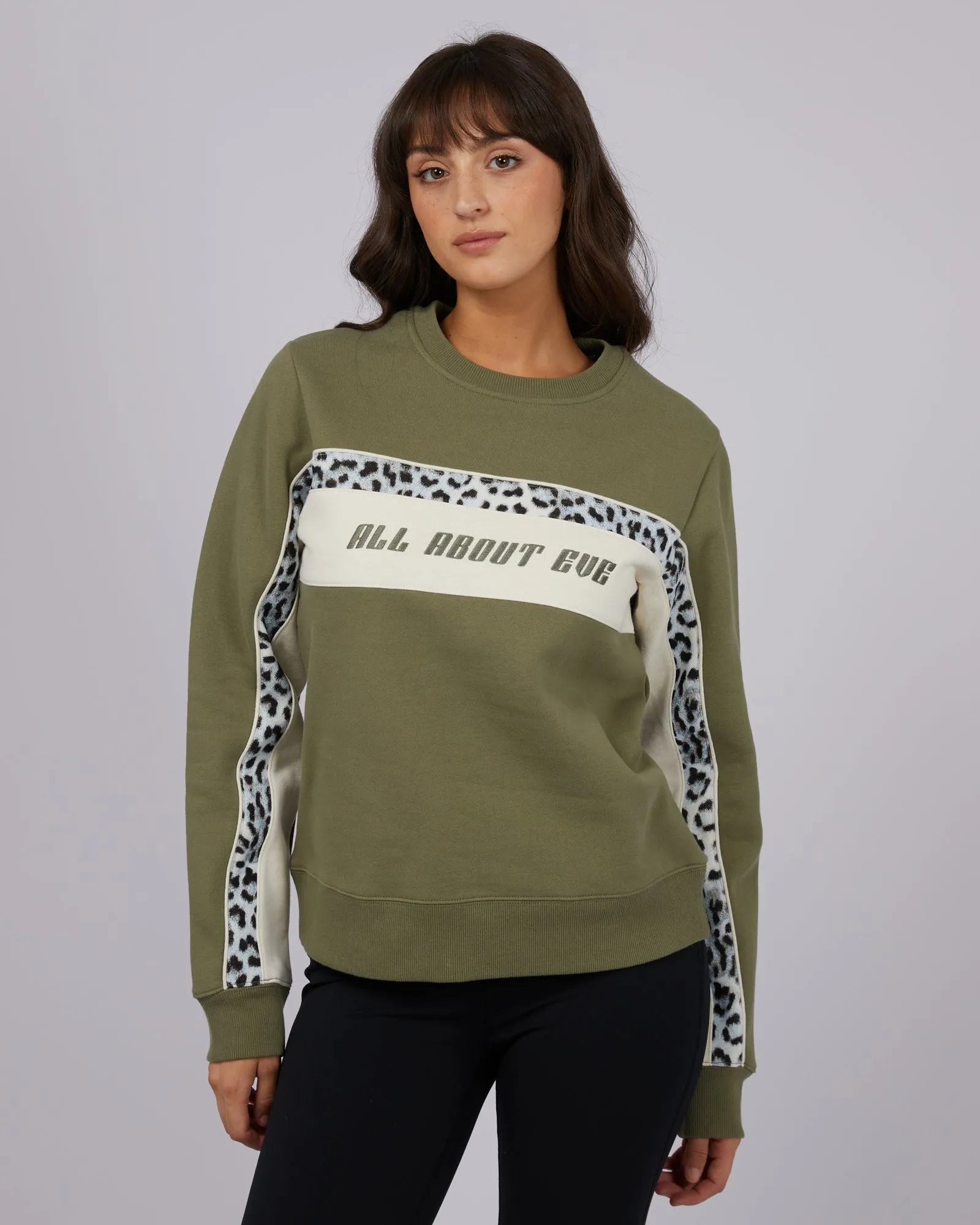 Glacier Fitted Crew Khaki sold by All About Eve