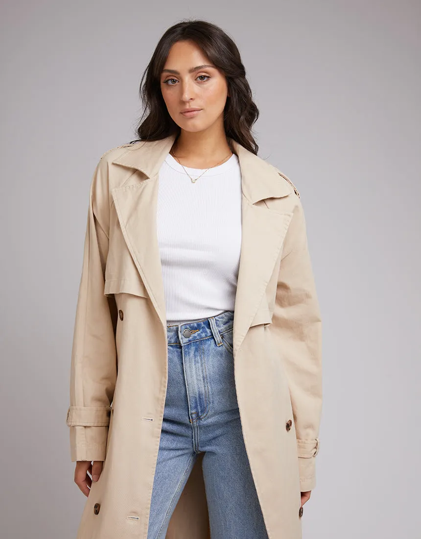 Eve Trench Coat Tan sold by All About Eve product image thumbnail 2
