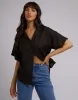 Gracie Shirt Black sold by All About Eve