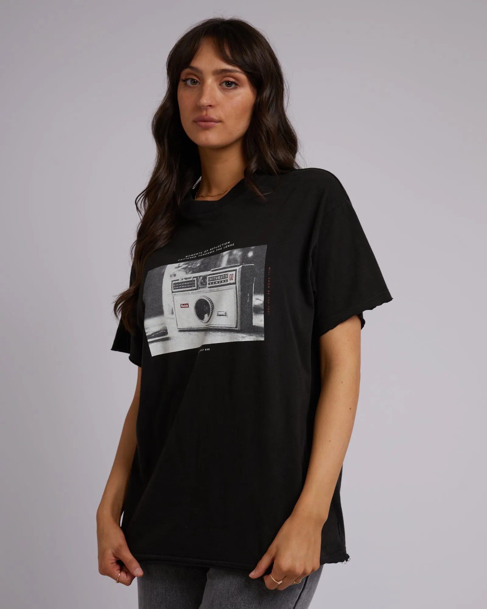 Lense Oversized Tee Washed Black sold by All About Eve product image thumbnail 4