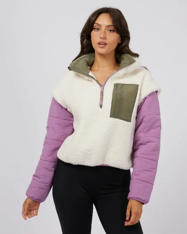 Arctic Teddy Jacket Multicoloured sold by All About Eve