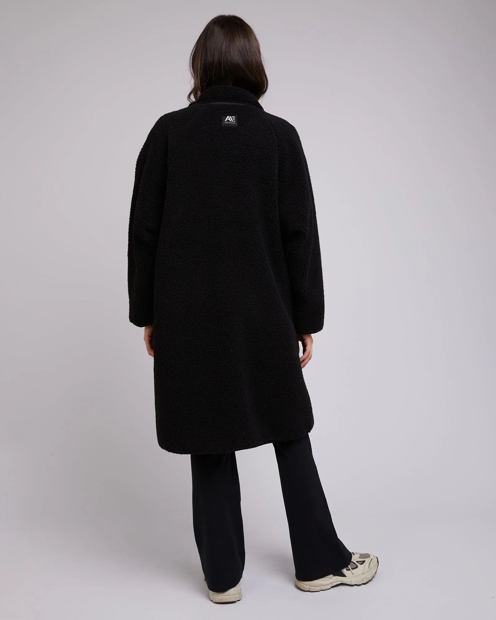 Active Teddy Longline Jacket Black sold by All About Eve product image thumbnail 3