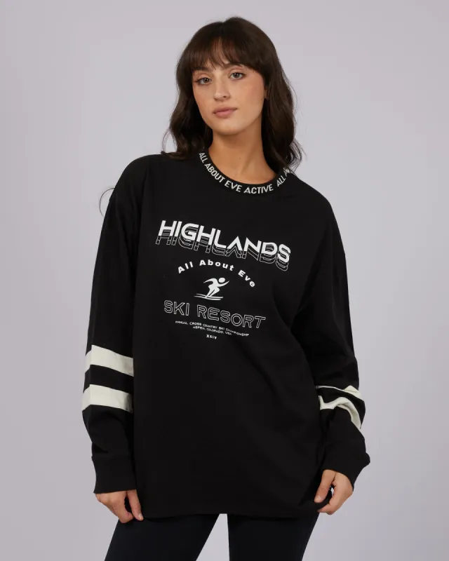 Highlands Long Sleeve Black sold by All About Eve