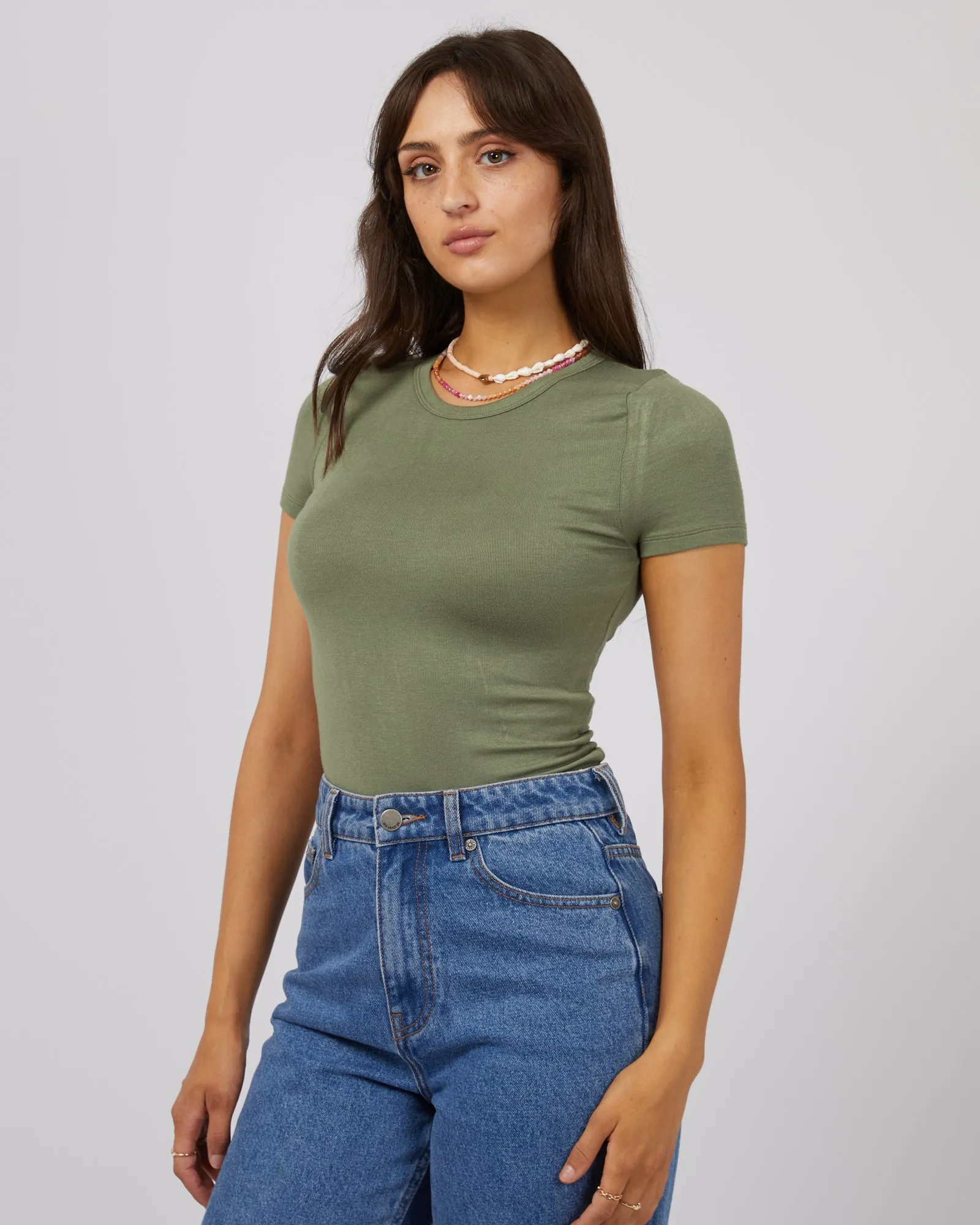 Eve Everyday Tee Khaki sold by All About Eve product image thumbnail 4