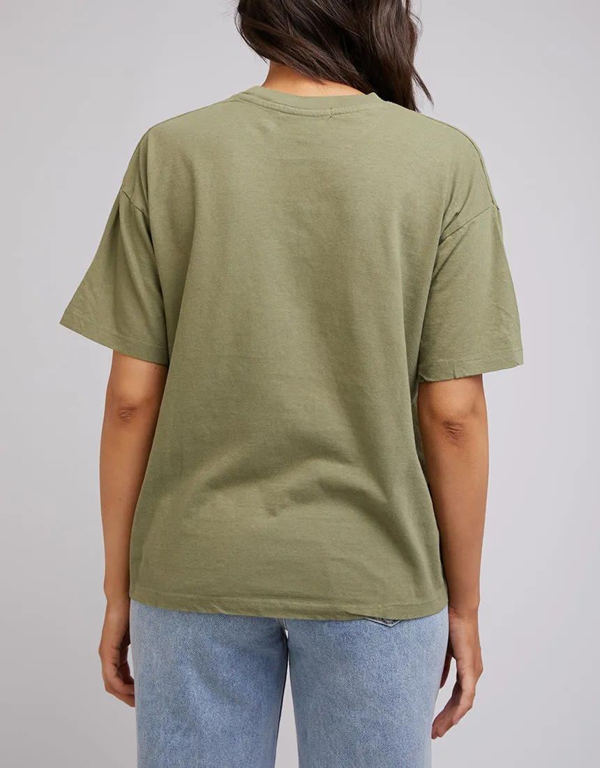 Aae Linen Tee Khaki sold by All About Eve product image thumbnail 3