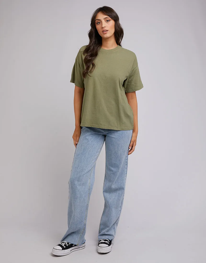 Aae Linen Tee Khaki sold by All About Eve product image thumbnail 2