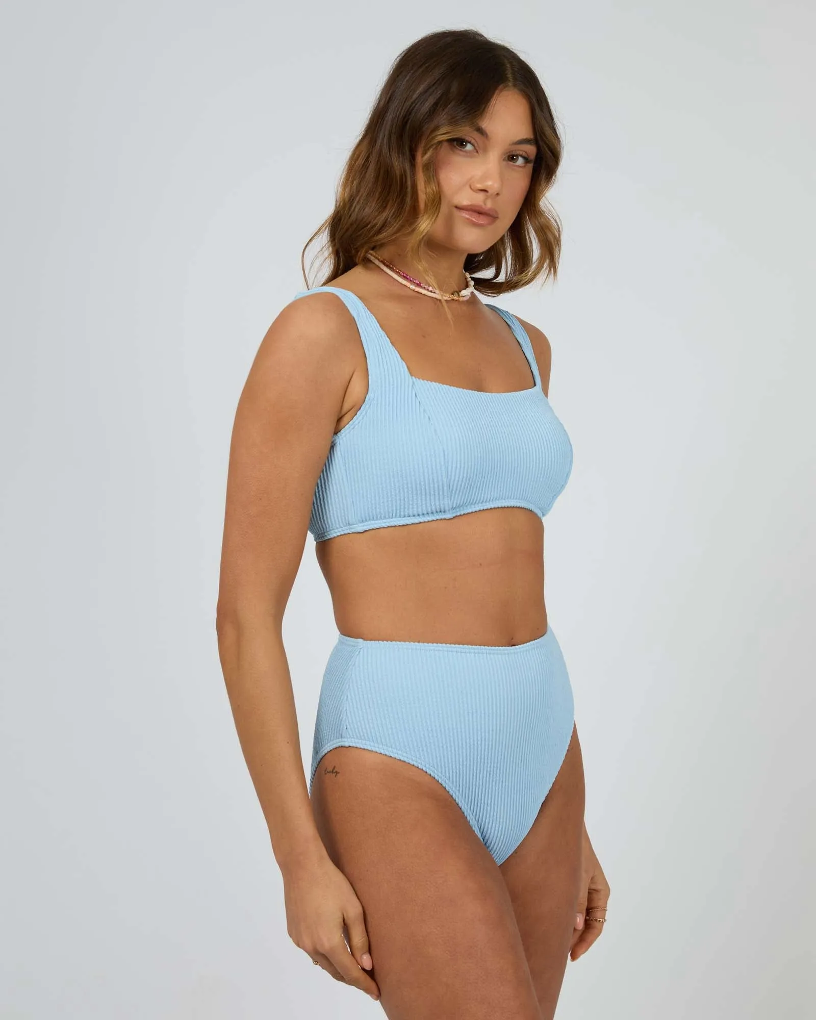 Phoenix Hi Waist Pant Light Blue sold by All About Eve product image thumbnail 4