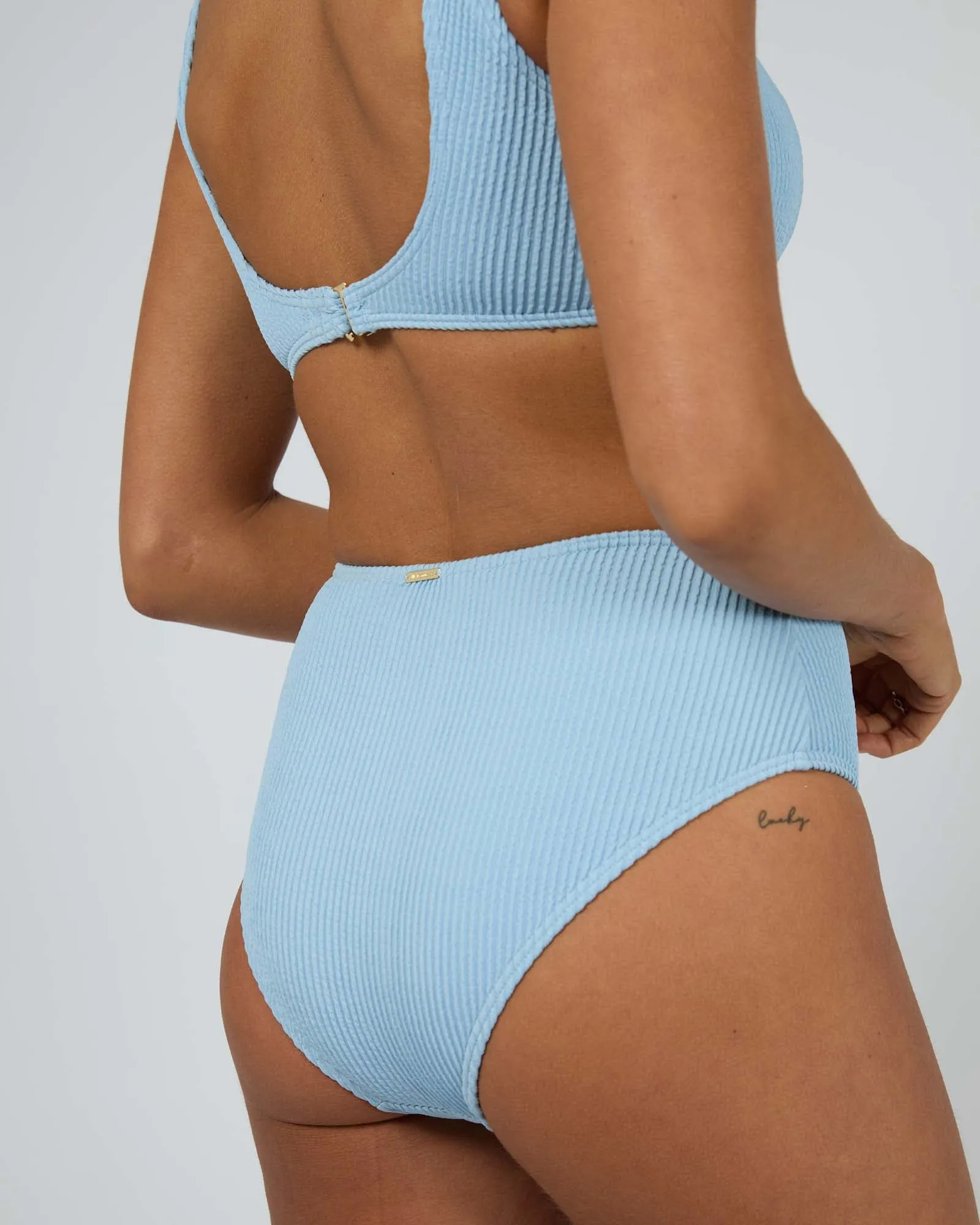 Phoenix Hi Waist Pant Light Blue sold by All About Eve product image thumbnail 5