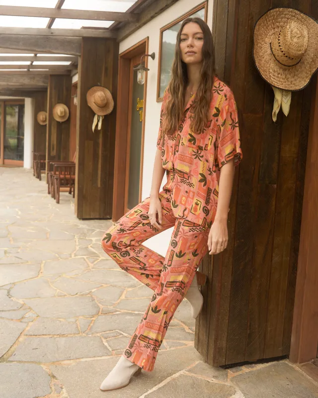 Arizona Print Flare Pant sold by All About Eve