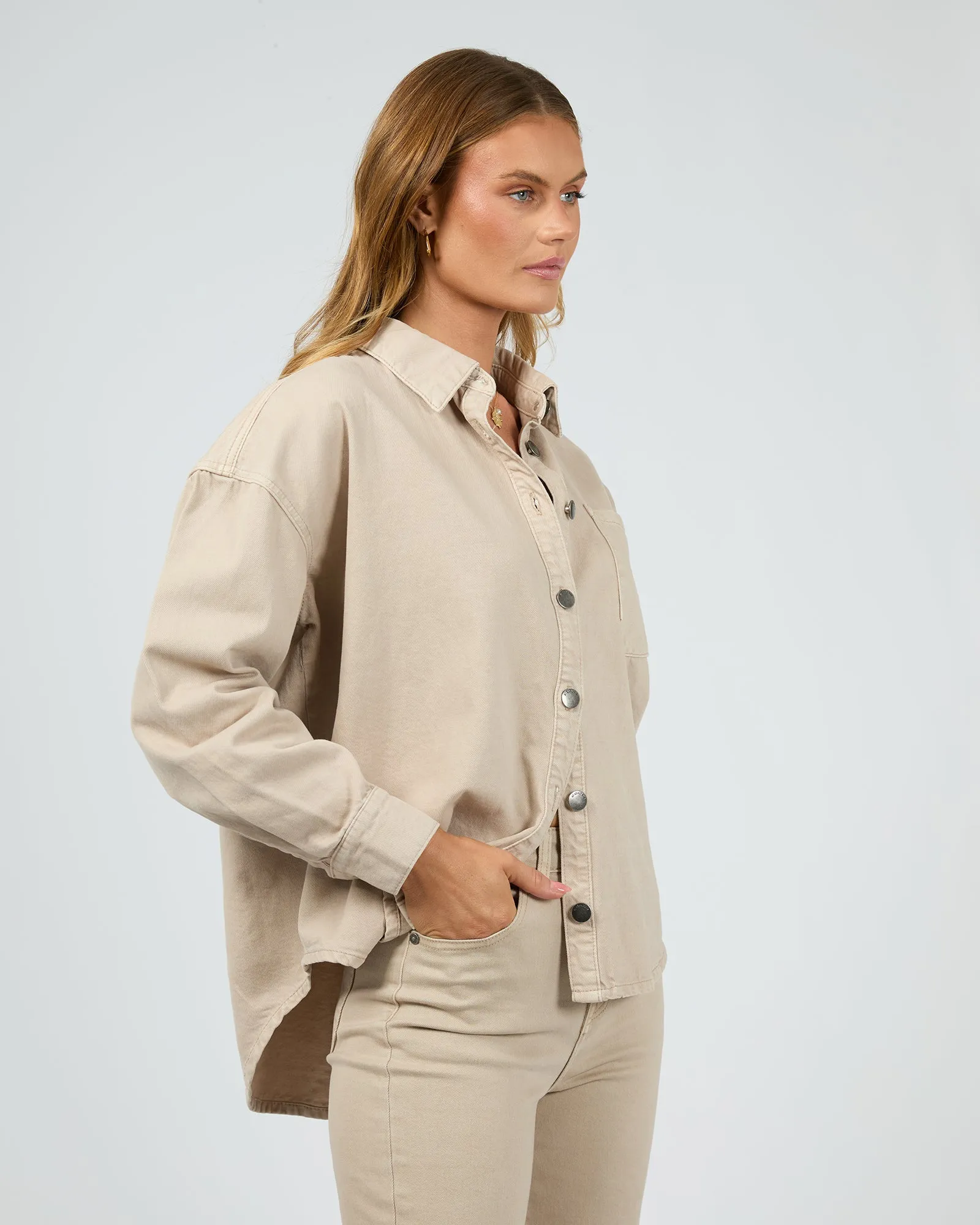 Maci Shirt Beige sold by All About Eve product image thumbnail 5