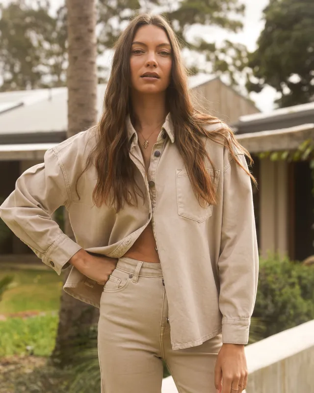 Maci Shirt Beige sold by All About Eve