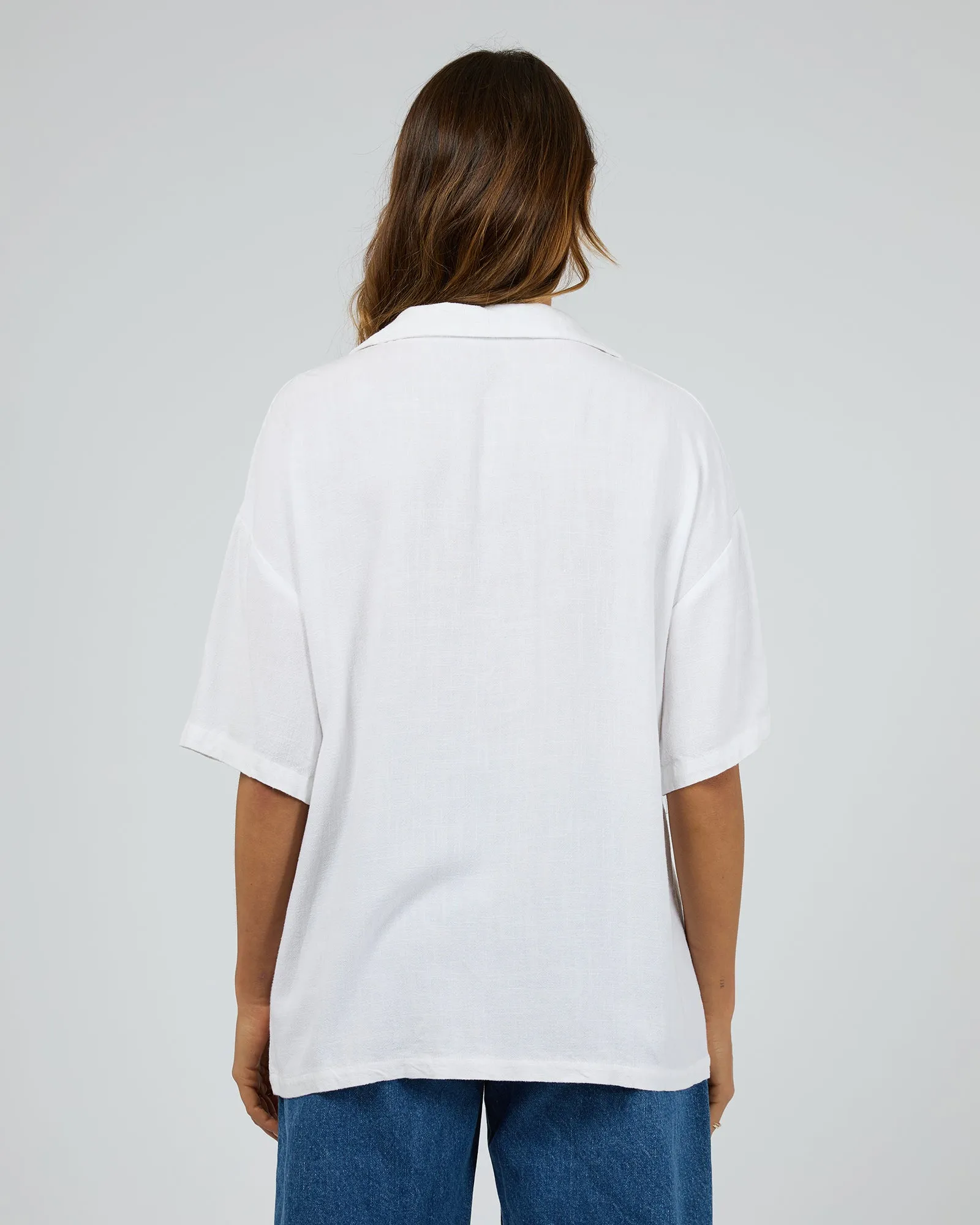 Luxe Linen Shirt Vintage White sold by All About Eve product image thumbnail 3