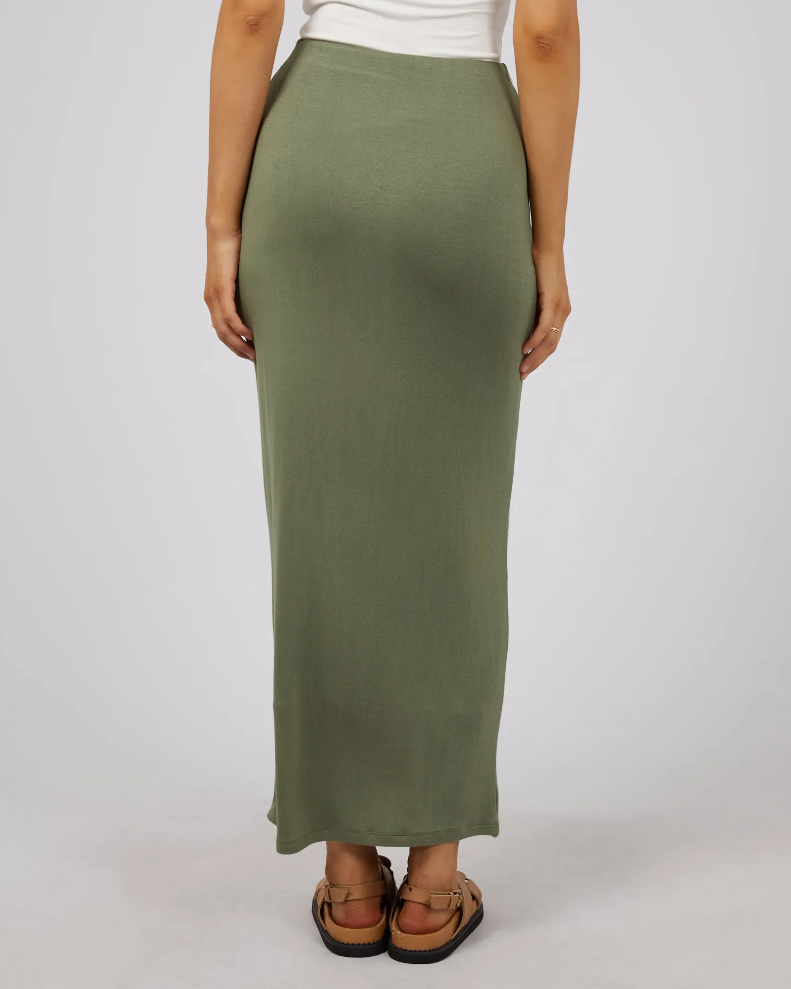 Eve Every Day Maxi Skirt Khaki sold by All About Eve product image thumbnail 3
